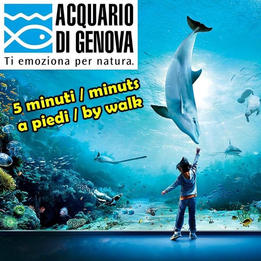 Casa Boccanegra "Aquarium" - Free Public Parking 5 Min By Car Генуа Екстериор снимка